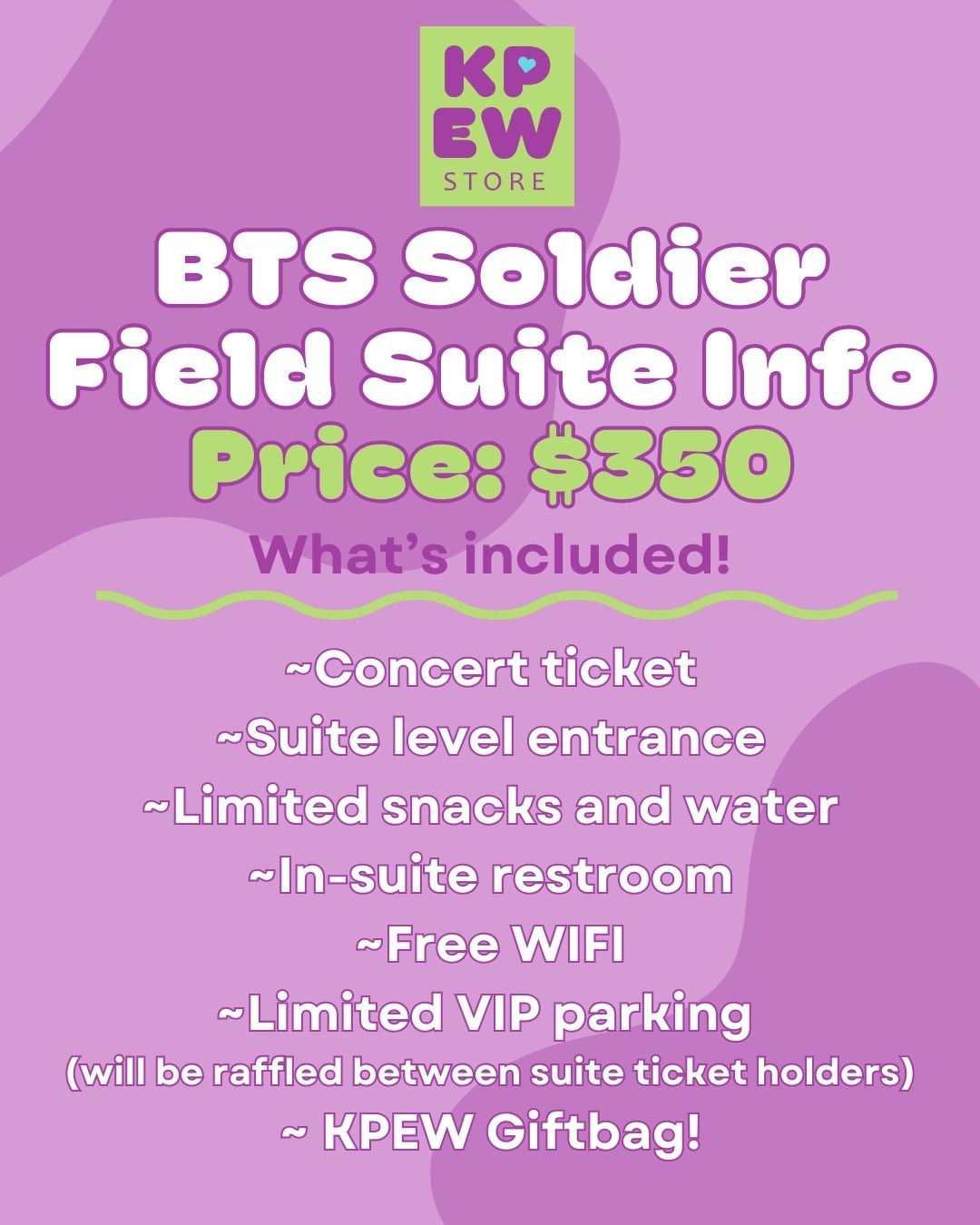 Soldier Field Arirang Suite Ticket