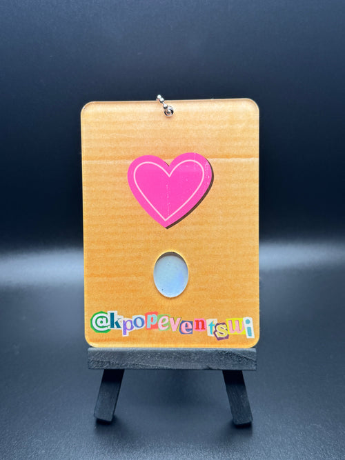 Emotional Support Cardboard Acrylic Photocard Holder