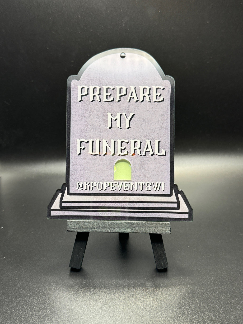 Tombstone Acrylic Photocard Holder