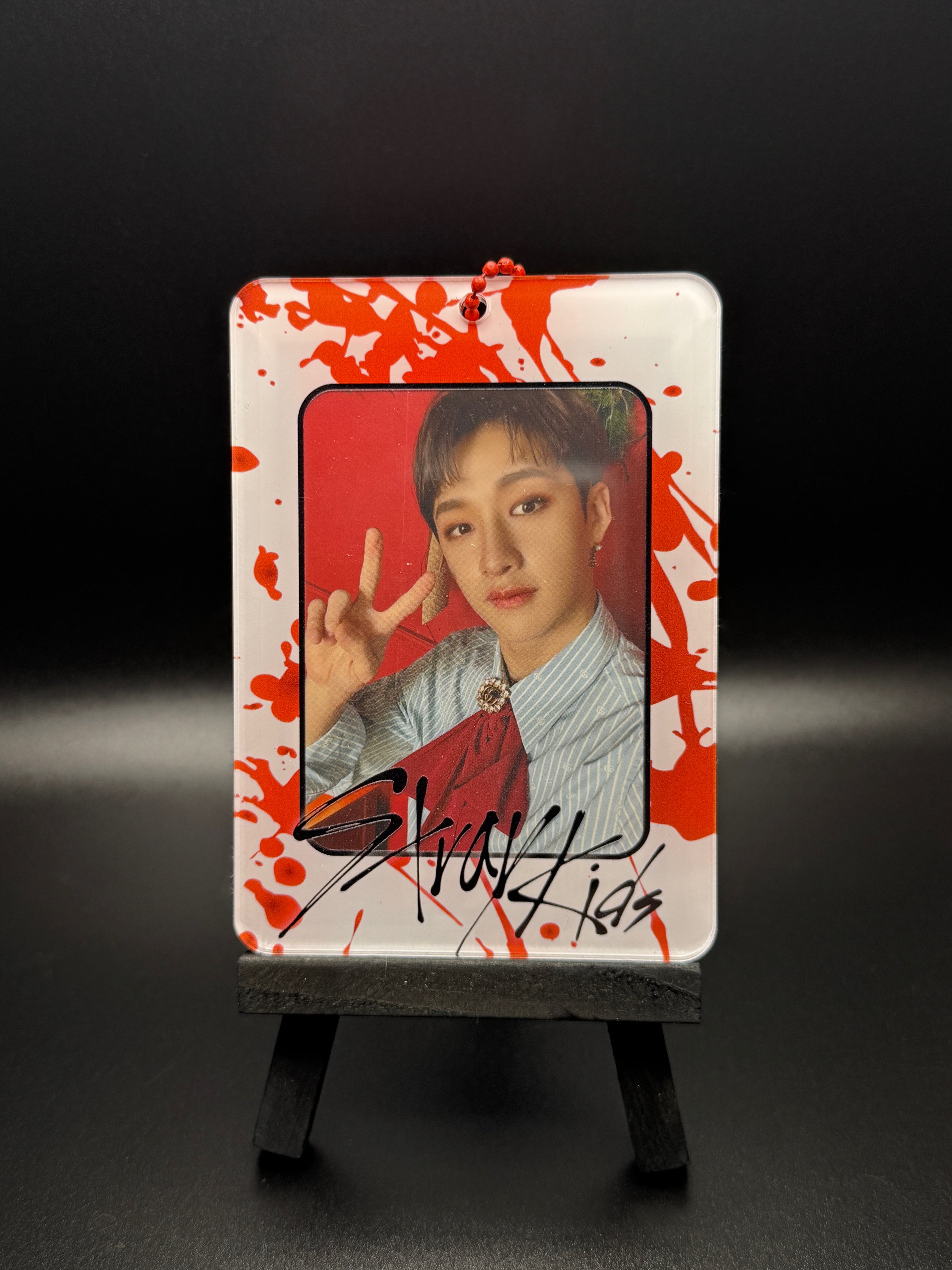 Inspired by Stray Kids White Acrylic PC Holder