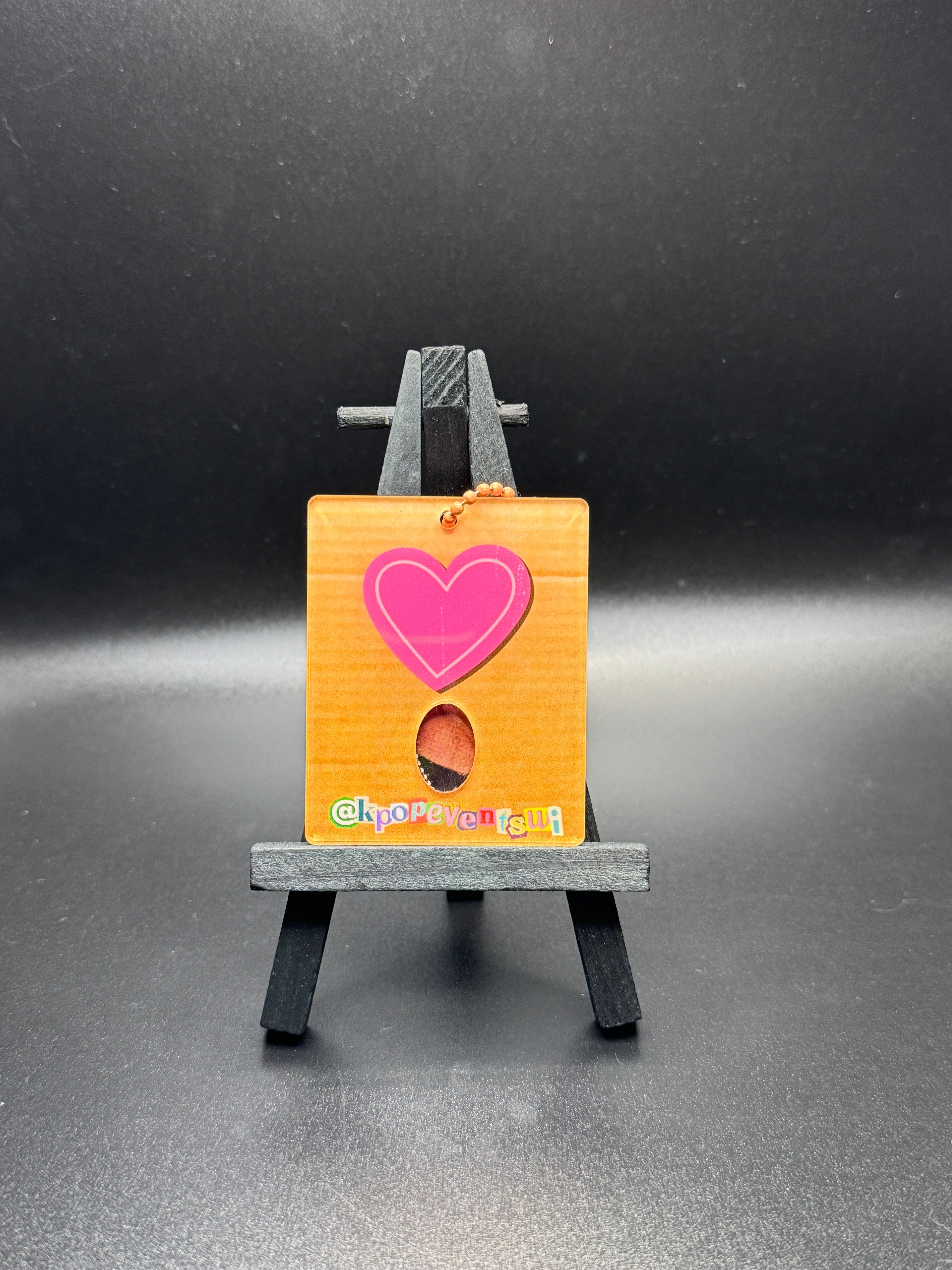 Tiny Emotional Support Acrylic Photocard Holder