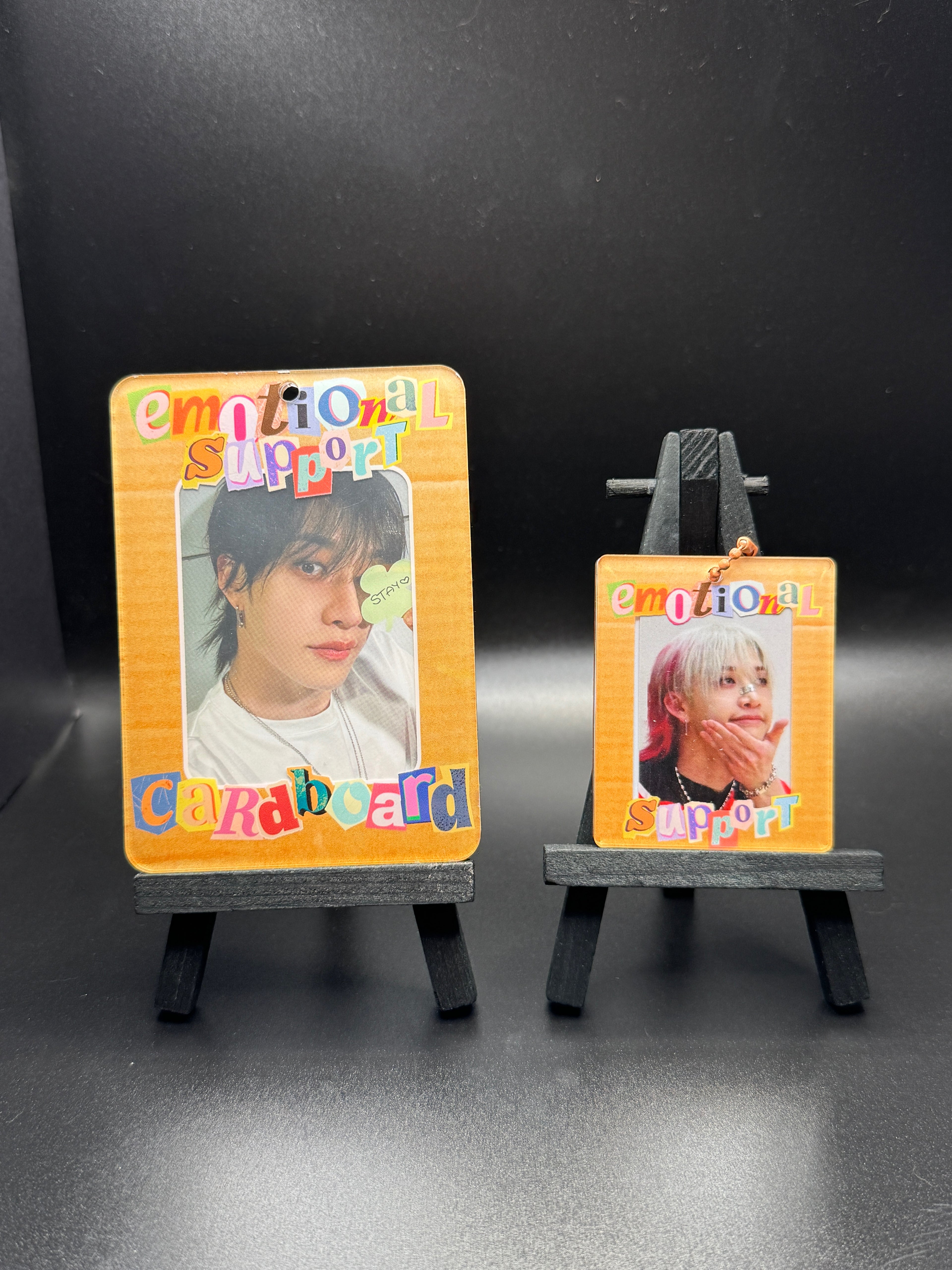 Tiny Emotional Support Acrylic Photocard Holder