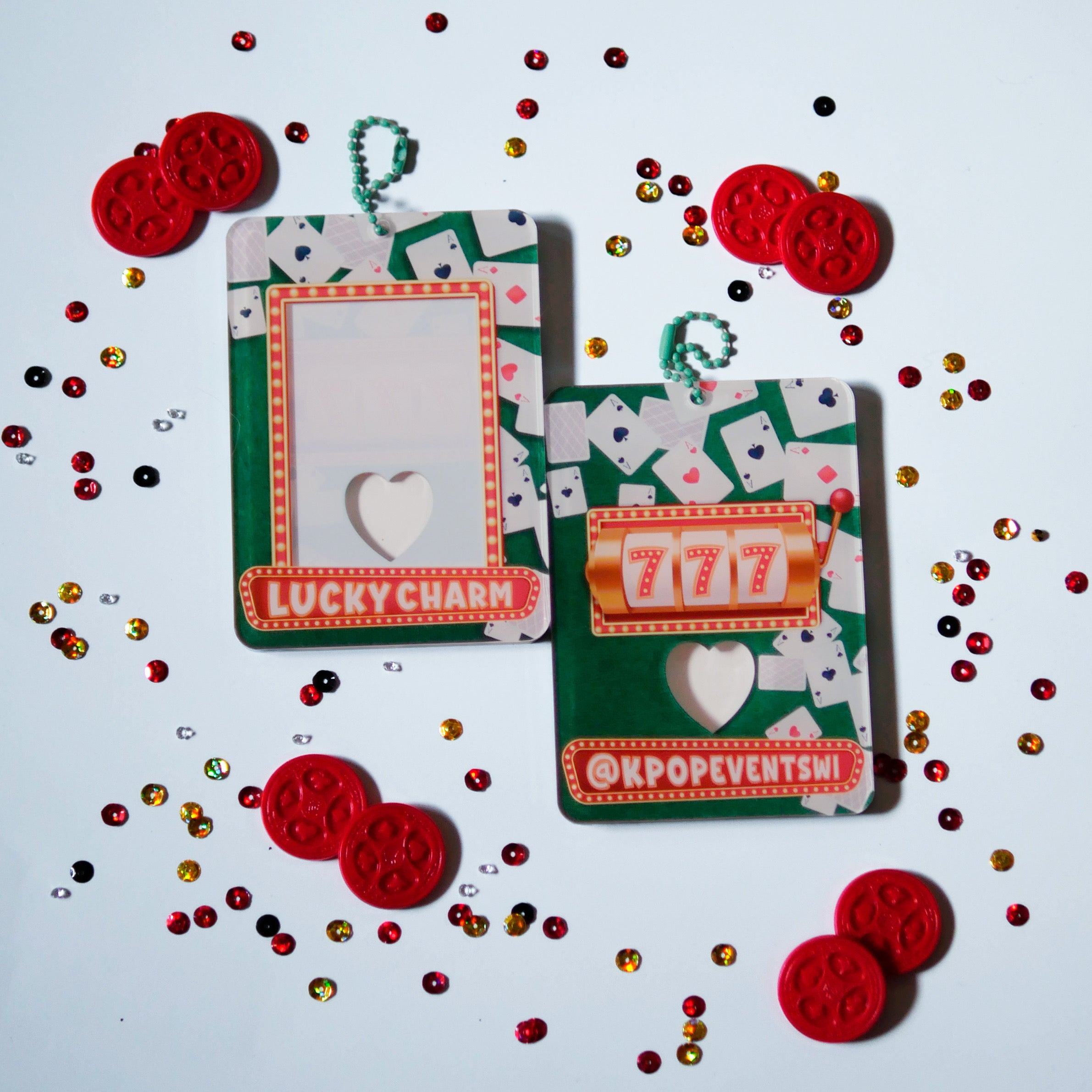 Lucky Charm Acrylic Photocard Holder