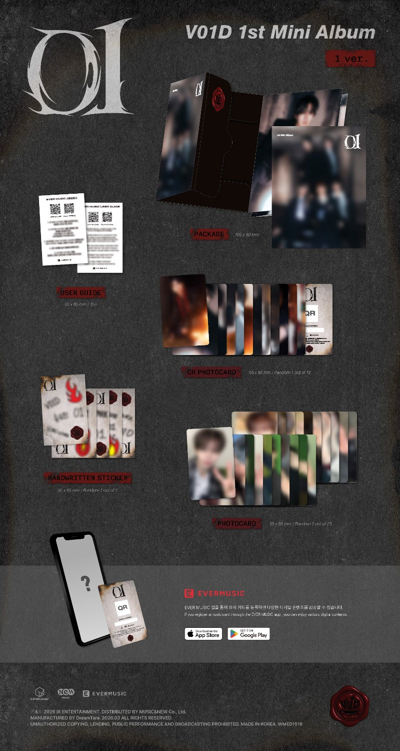 V01D 1st Mini Album [01] (EVER Ver.)